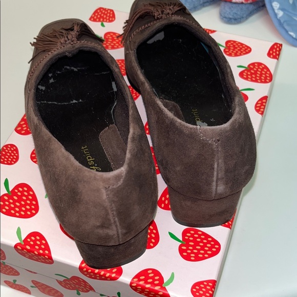 Easy Spirit Old Money 100% Suede Size 8 Medium Tassels &Matching Stitches - Picture 4 of 15